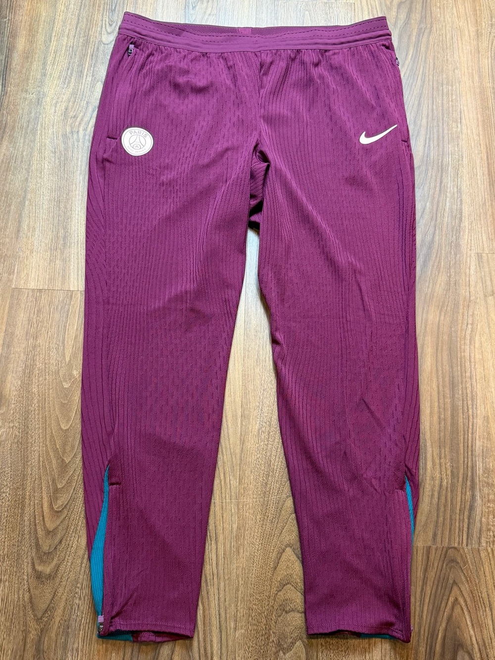 Nike PSG Soccer Dri-FIT ADV Slim Fit Burgundy Pants FN9309-610 Men’s 2XL NWT